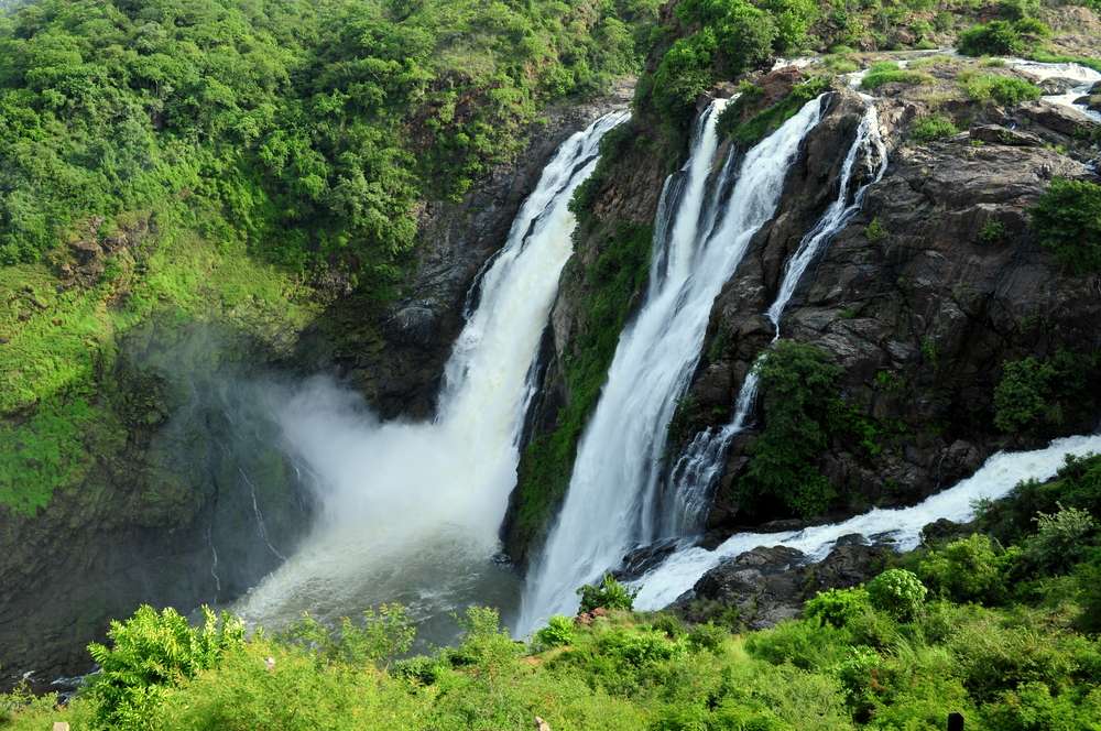 Shivanasamudram Falls - 135 km from Bangalore