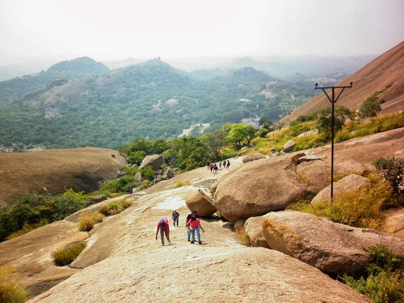 Savandurga Hills - 70 km from Bangalore