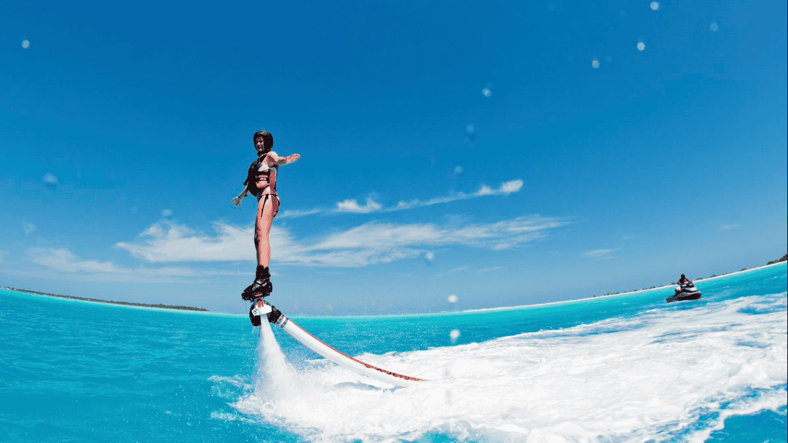 Try Fly Boarding In Male