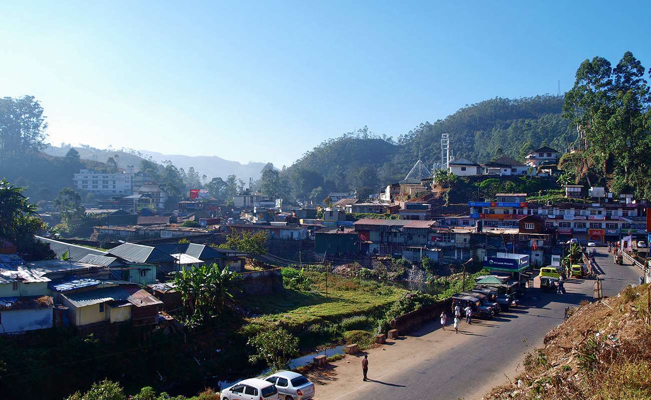 Bangalore to Munnar by Air