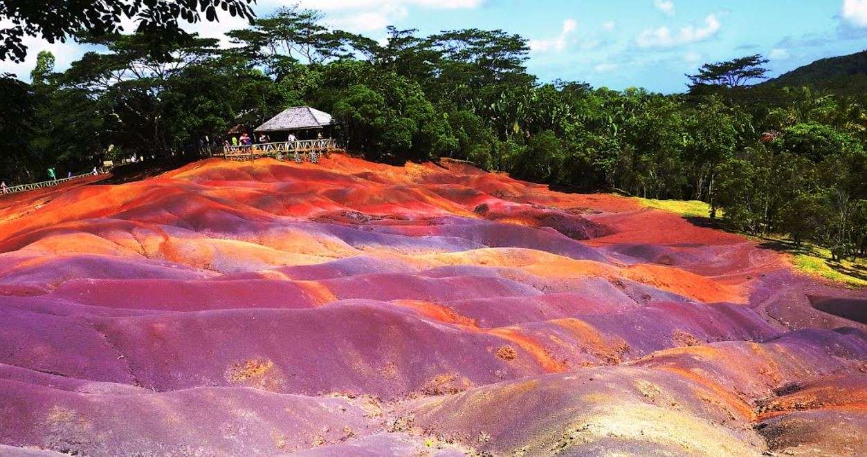 Visit Coloured Earth of Chamarel