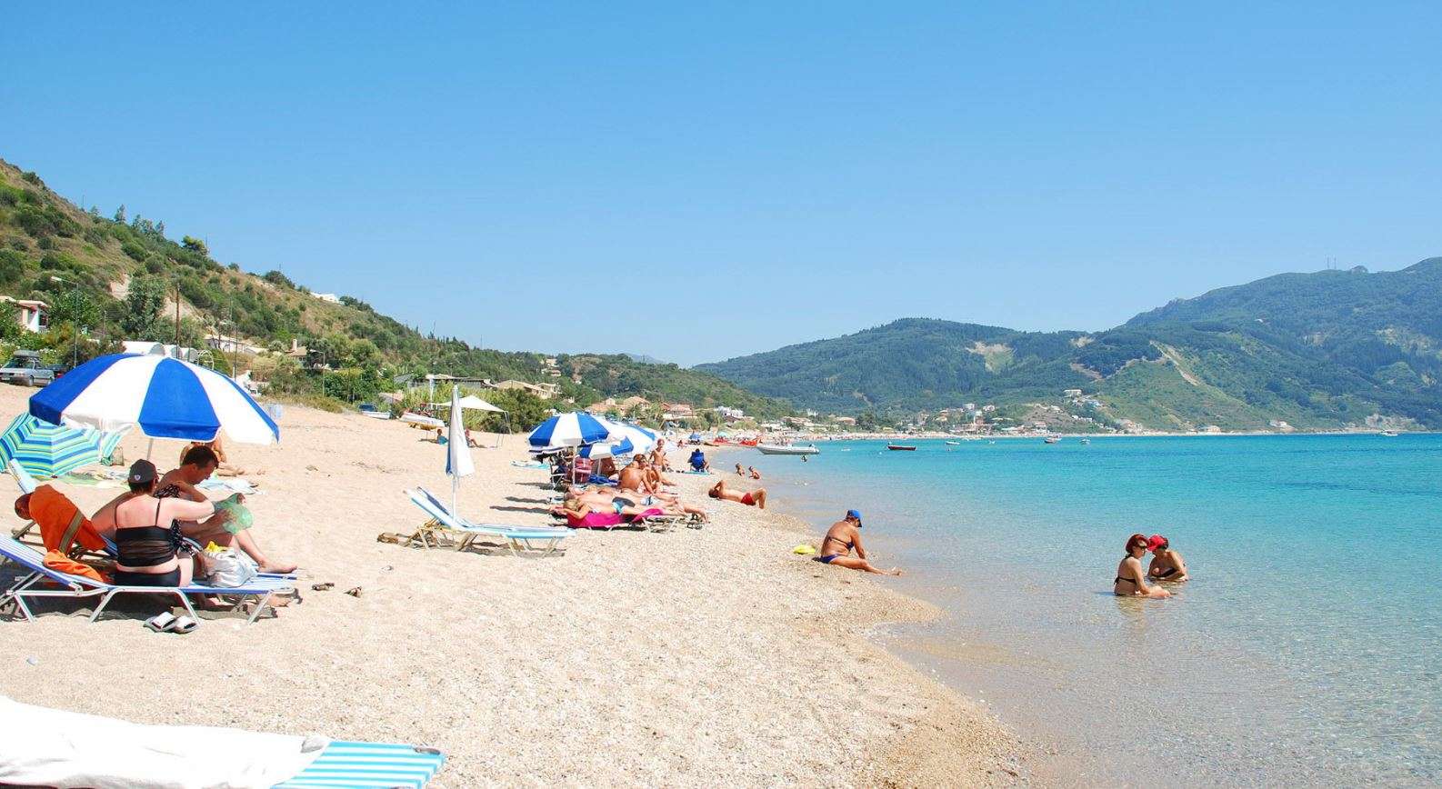 Swim At Agios Georgios Beach, Corfu