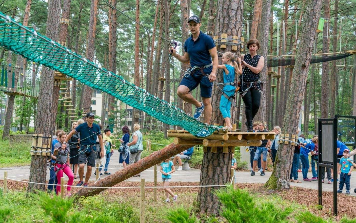 Become An Adventurer At Fun Forest Adventure park