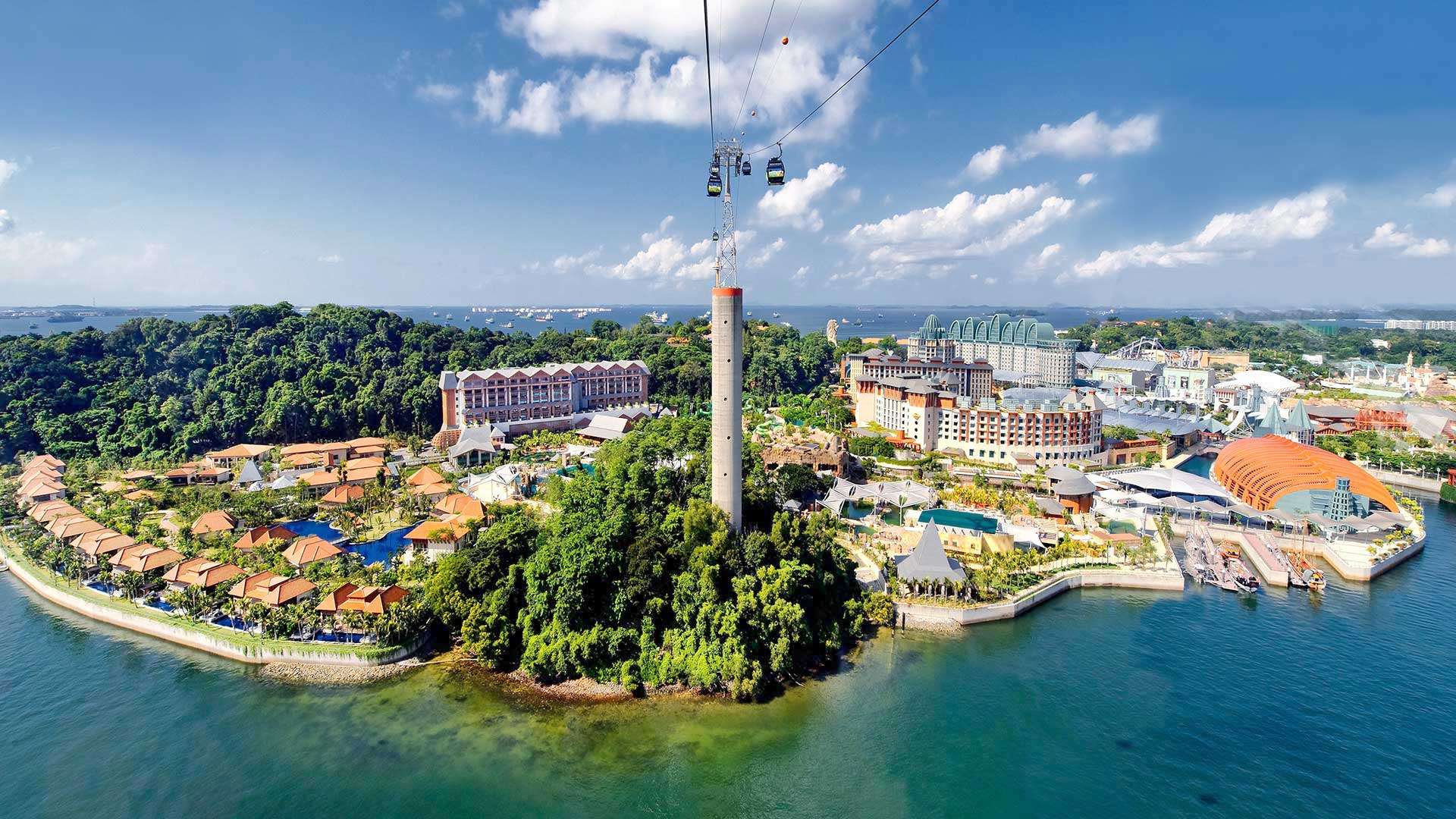 Romance On The Beaches Of Sentosa Island
