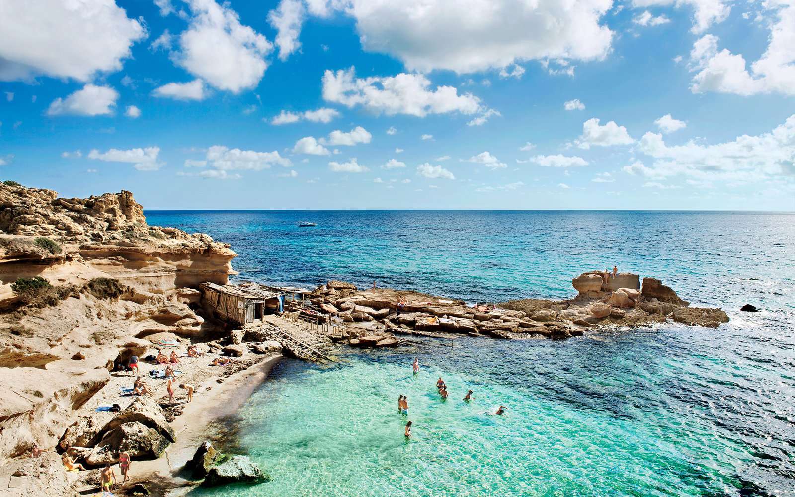 Playa de Migjorn, Formentera, Spain