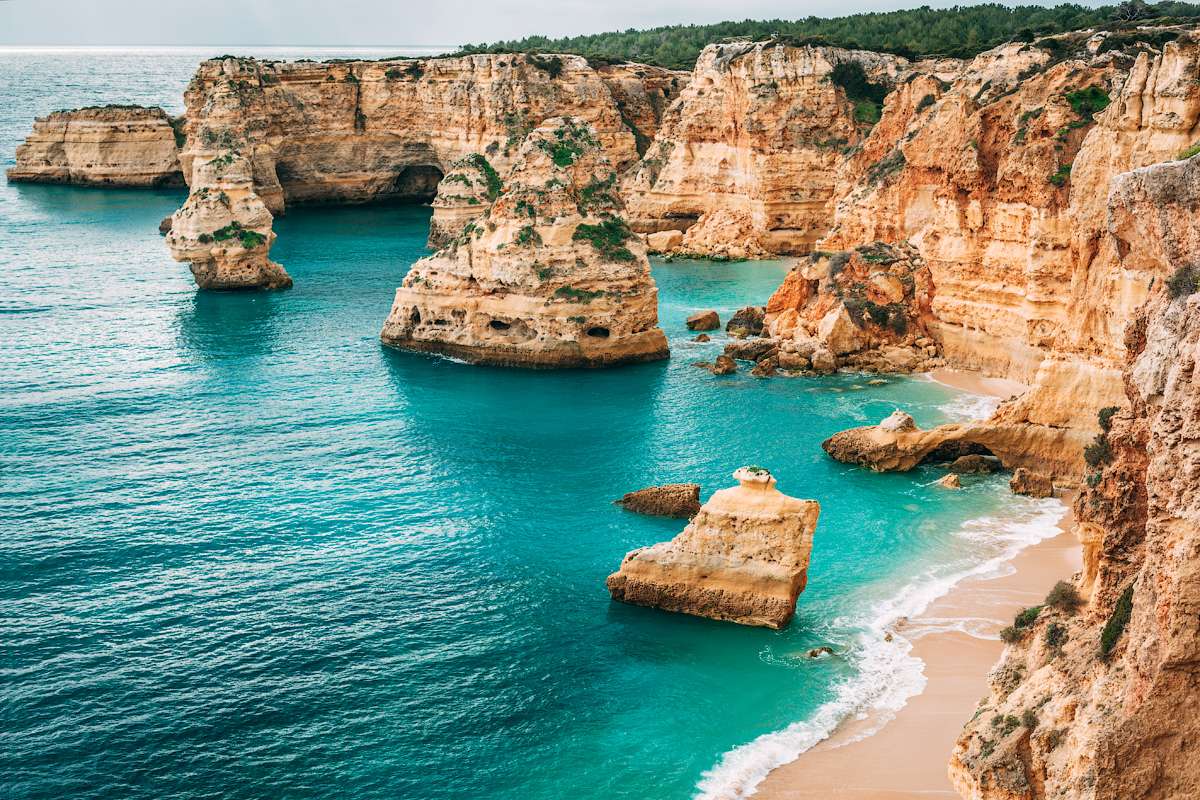 Praia de Albandeira, Algarve, Portugal