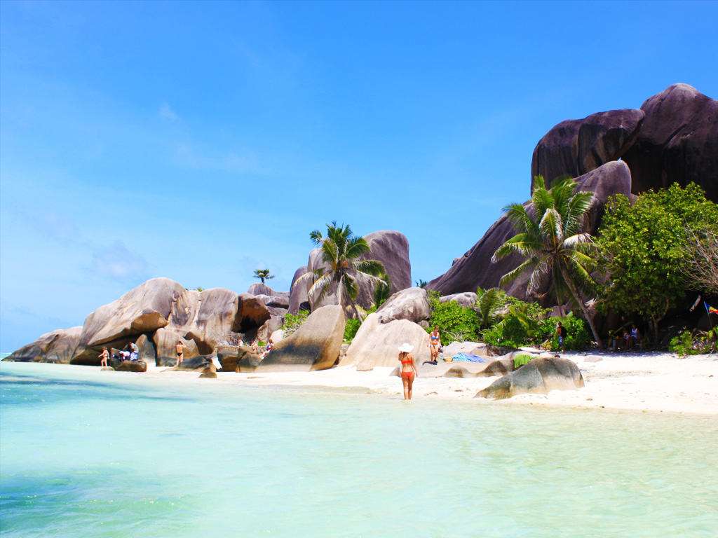 Anse Lazio, Praslin