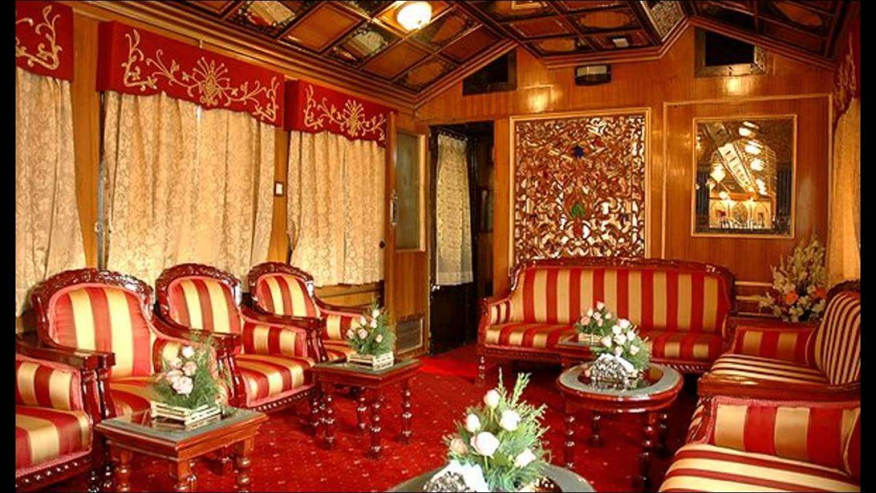 Interior of the Palace of Wheels