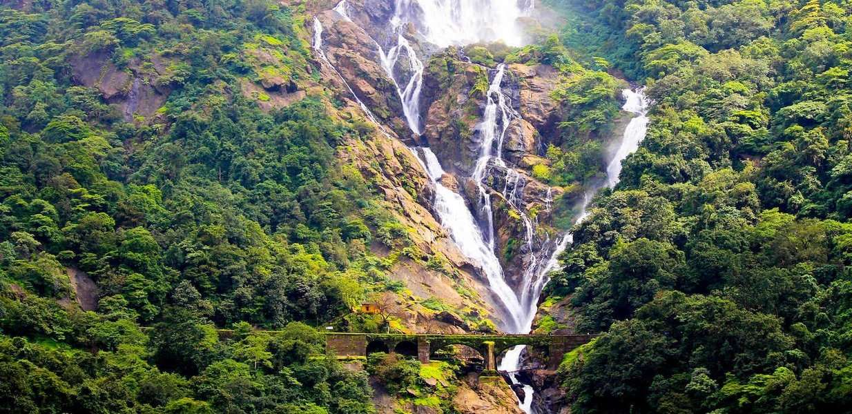 Dudhsagar Falls (564 Km from Bangalore)
