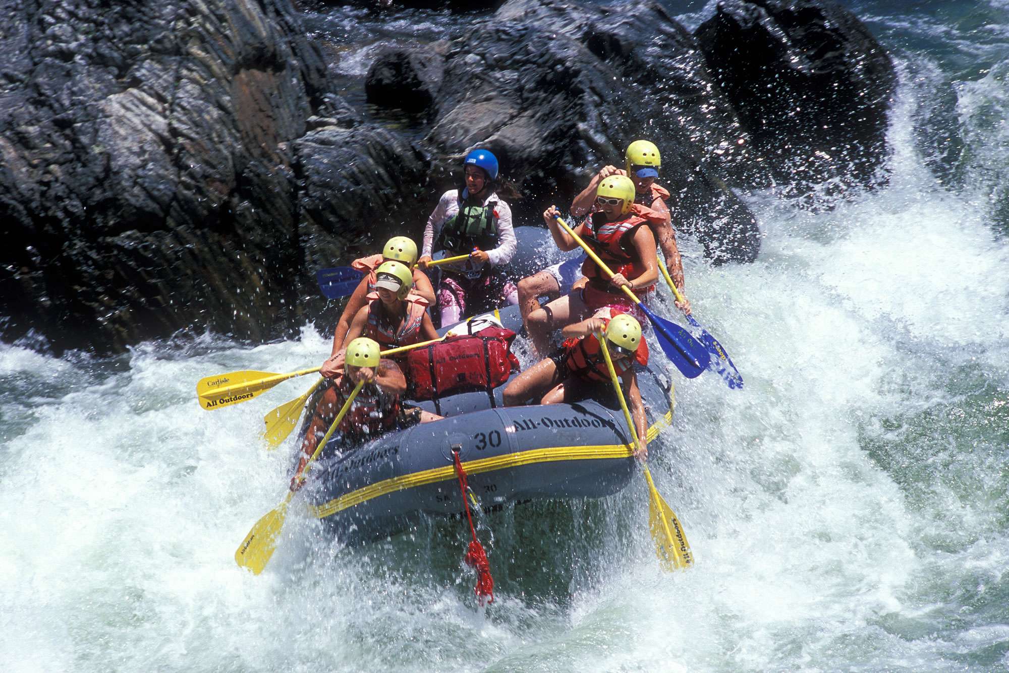 Rapids in Teesta River