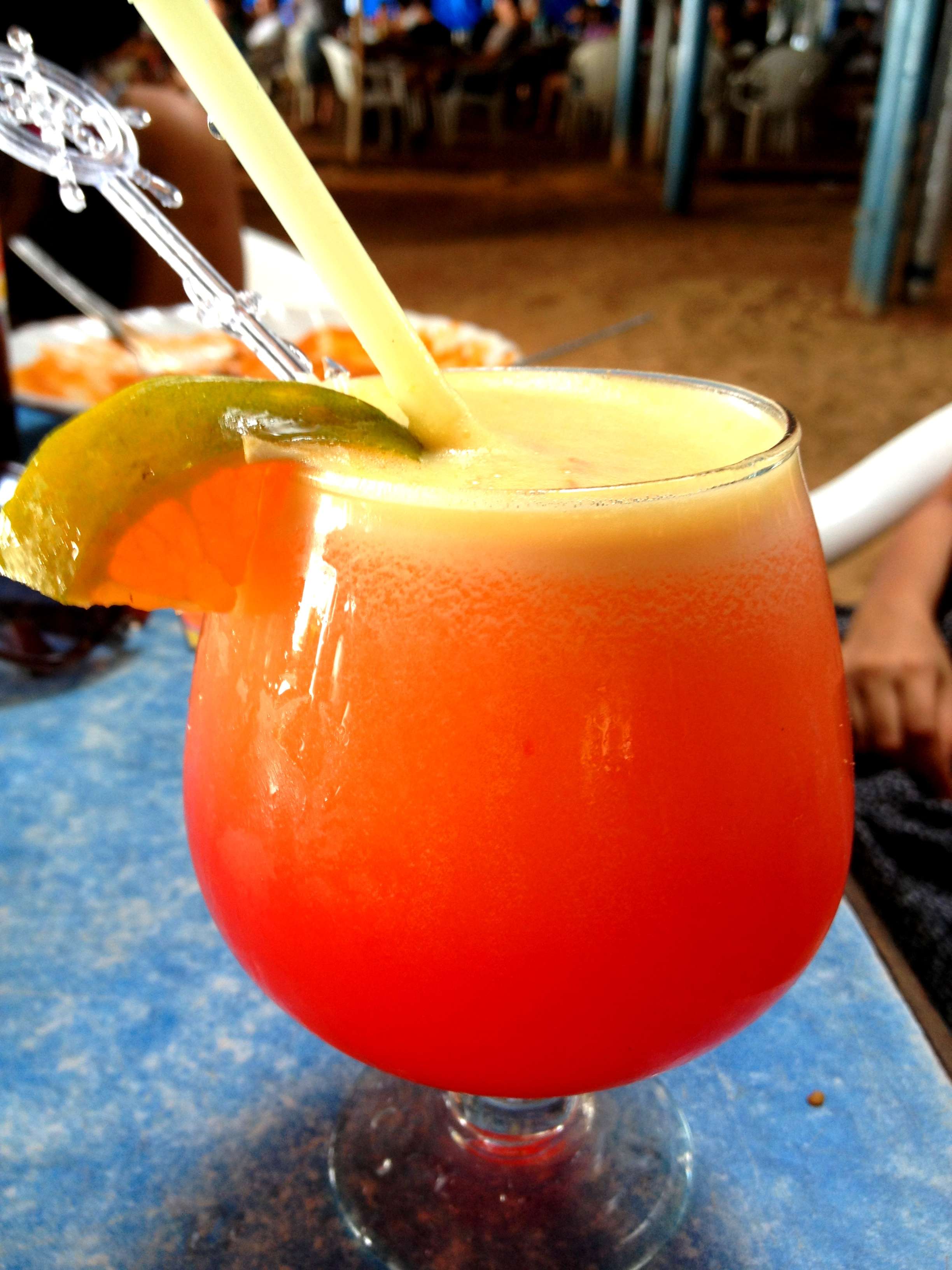 Prawn Cocktail at Curlies, Anjuna Beach