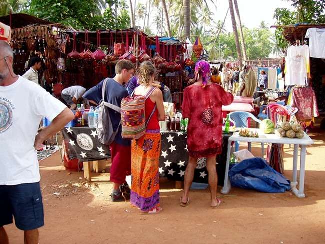 Wednesday Shopping in Anjuna Flea Market