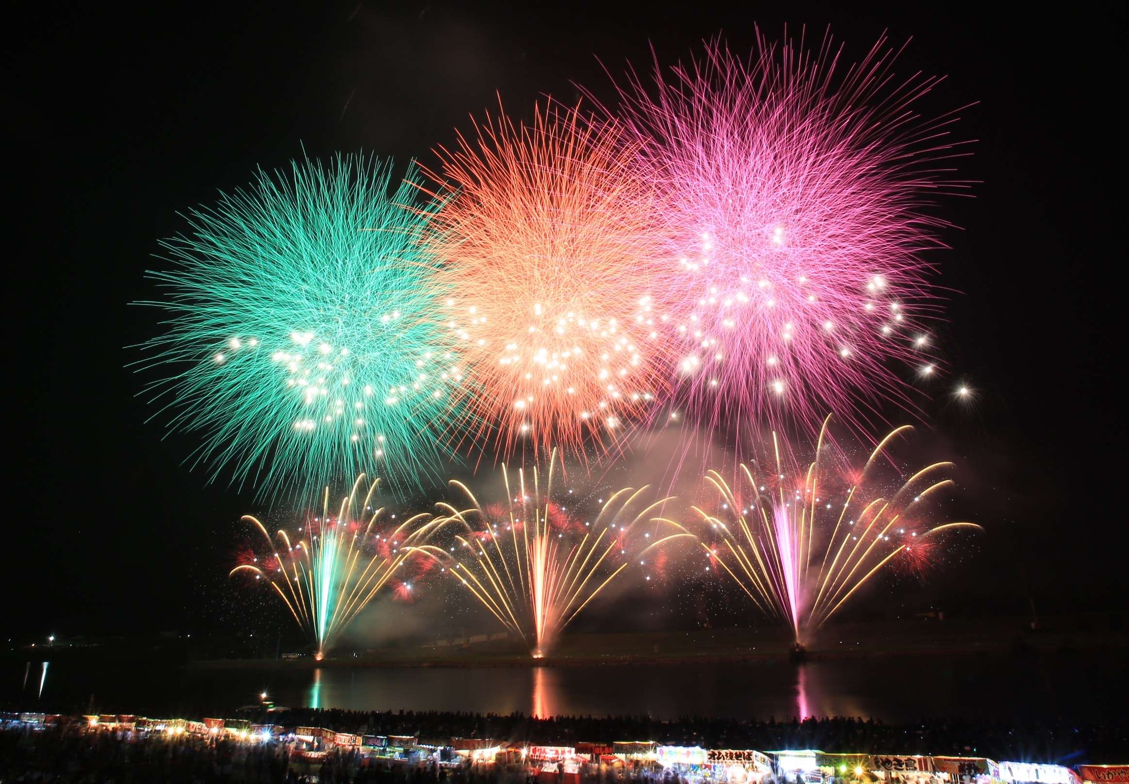 Enjoy Firework on the Beach