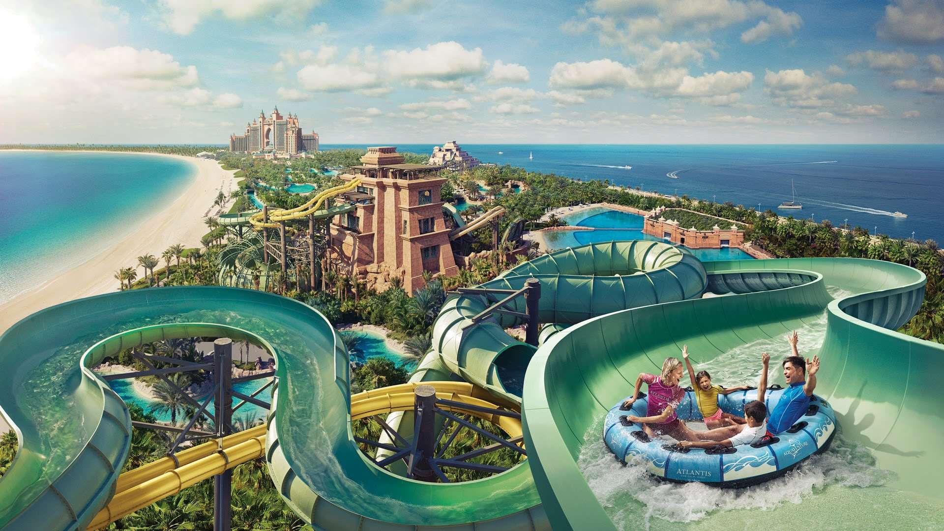 Enjoy Extreme Water Rides at Wild Wadi Water Park
