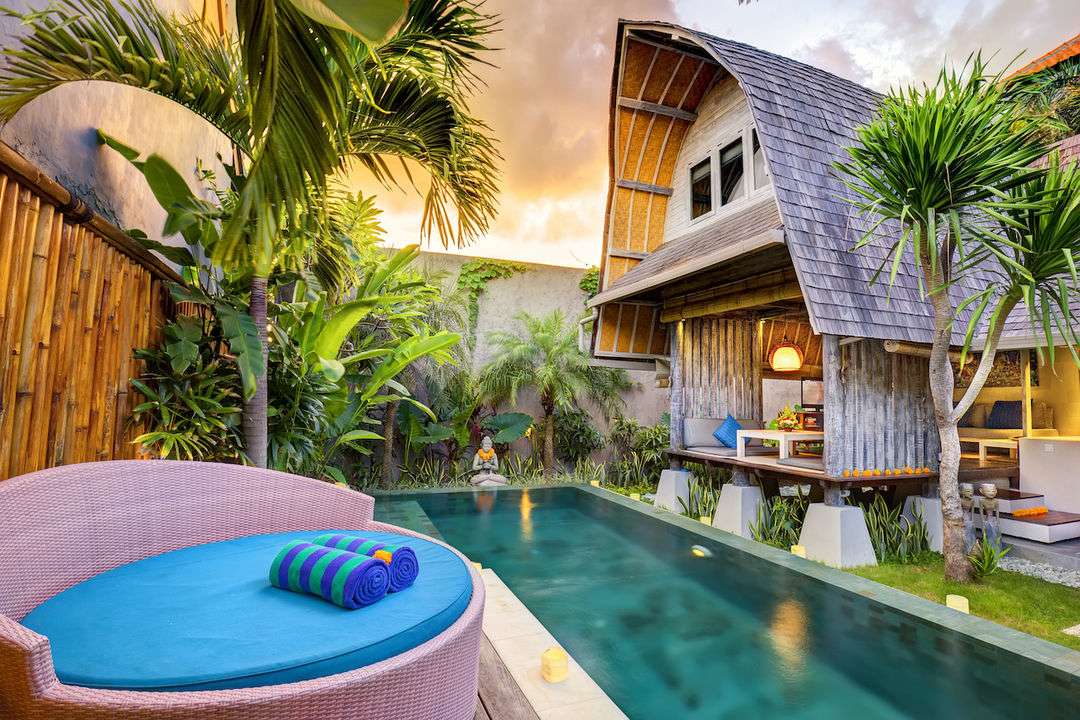 Honeymoon in a luxurious villa in Seminyak