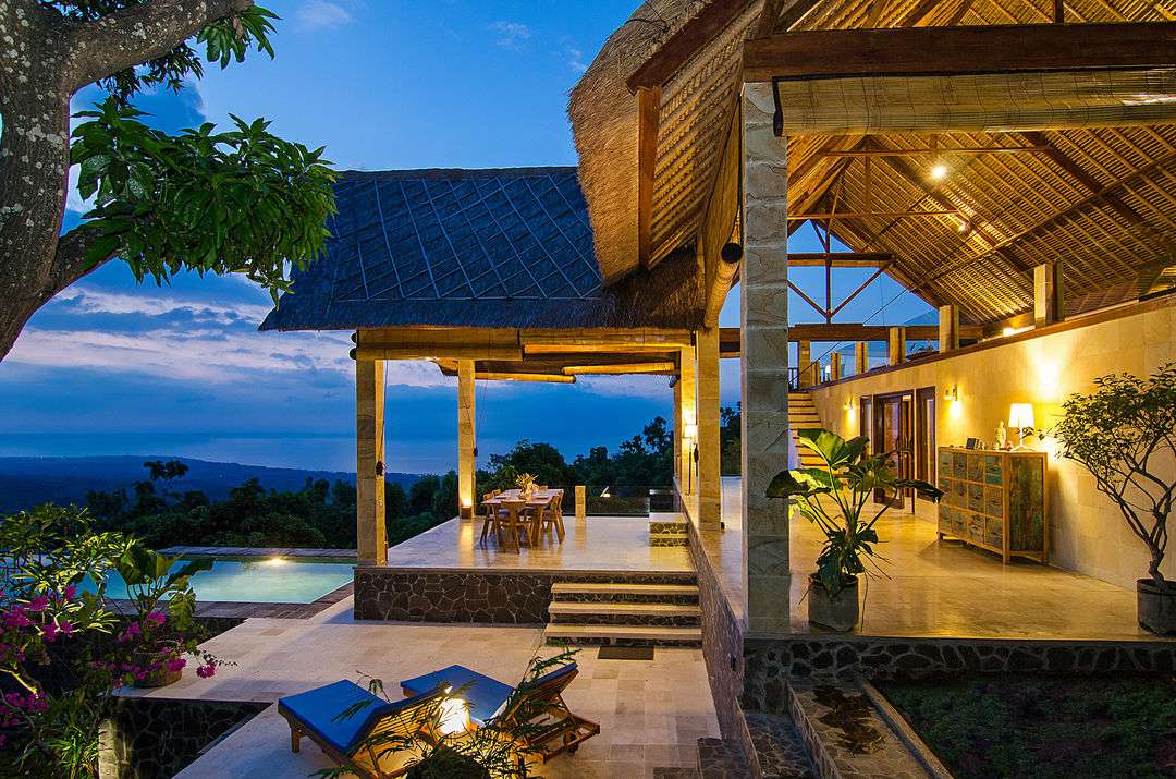 Seaview from this Gorgeous Honeymoon Villa Sanglung in Lovina