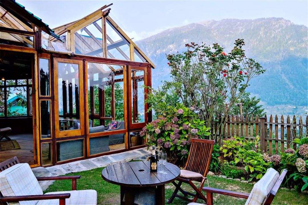 A Hillside Cottage in Manali, India