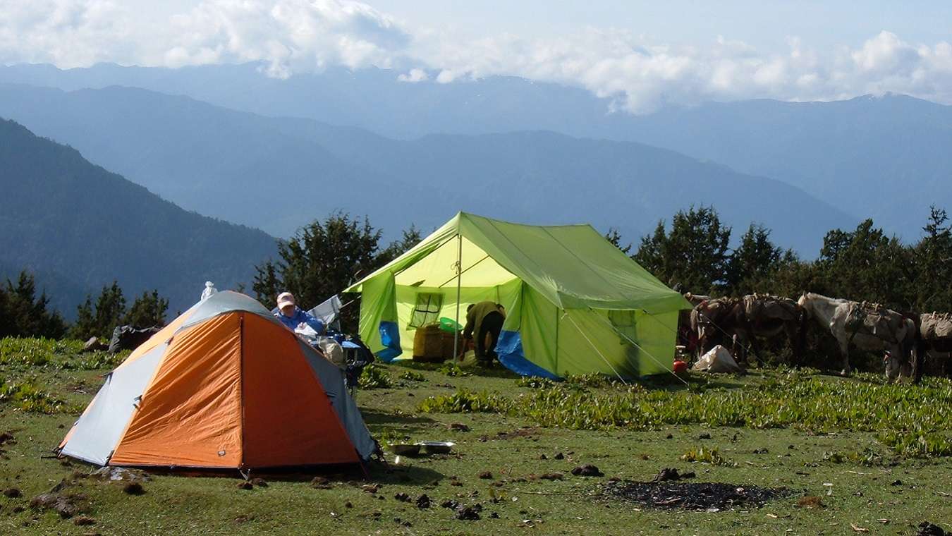 Camping in Thimphu