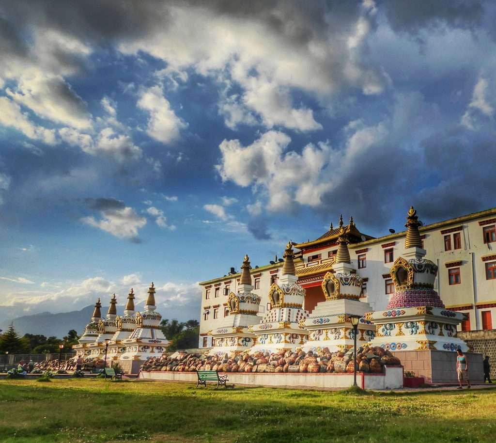 Worship at Chokling Monastery