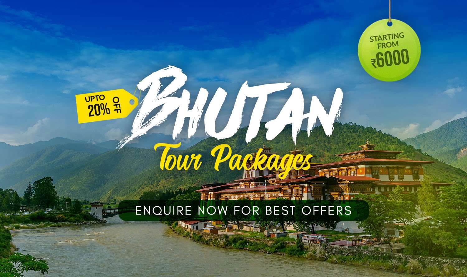 Best Offers on Bhutan Tour Packages: Enquire Now