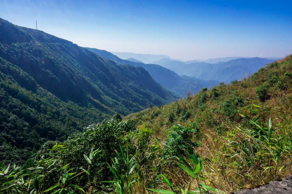 Garo Hills (313 km from Shillong)