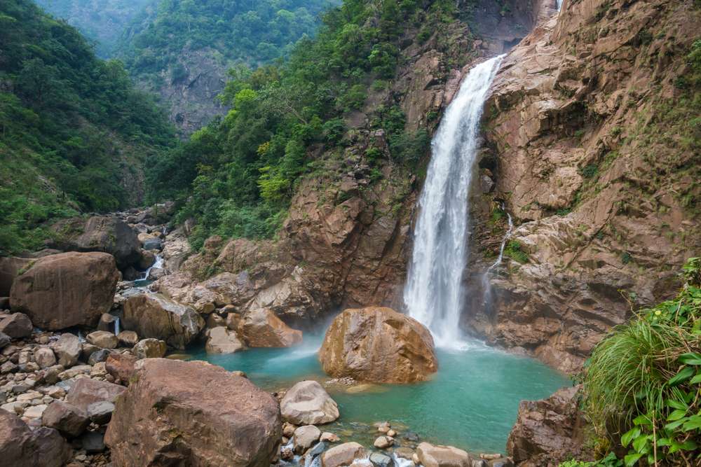 Rainbow Falls (54 km from Shillong)