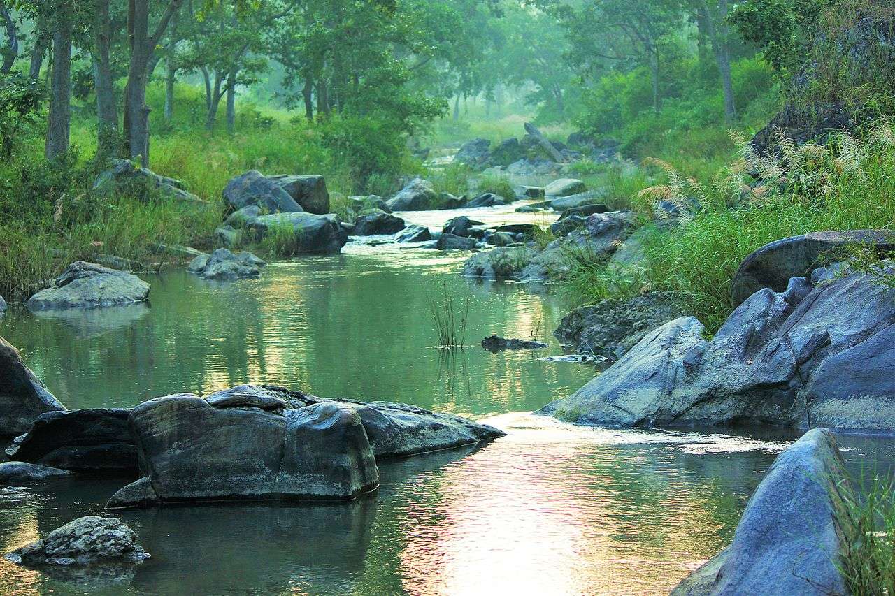 Cycling near Banjaar River