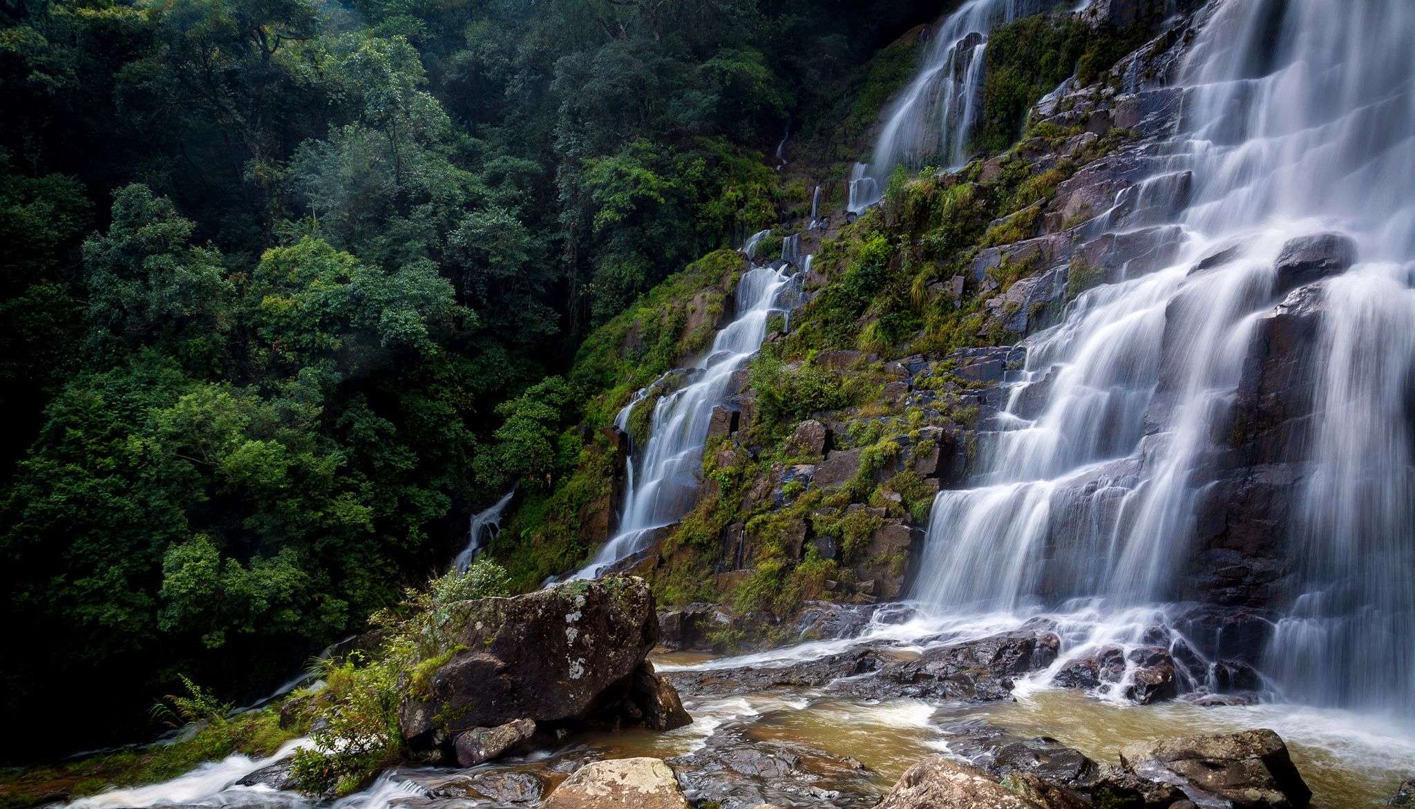 Tyrshi Falls (58 km from Shillong)