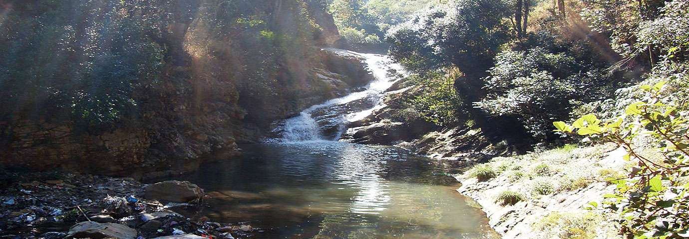 Spread Eagle Falls (2 km from Shillong)