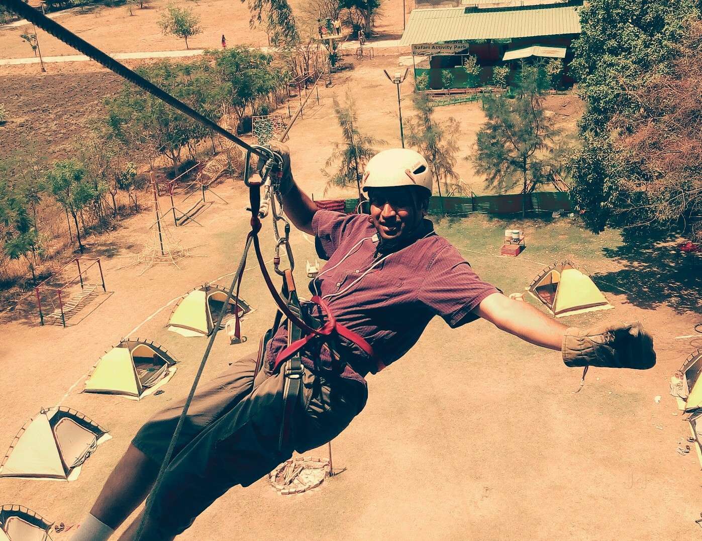 Camping at Safari Adventure Park