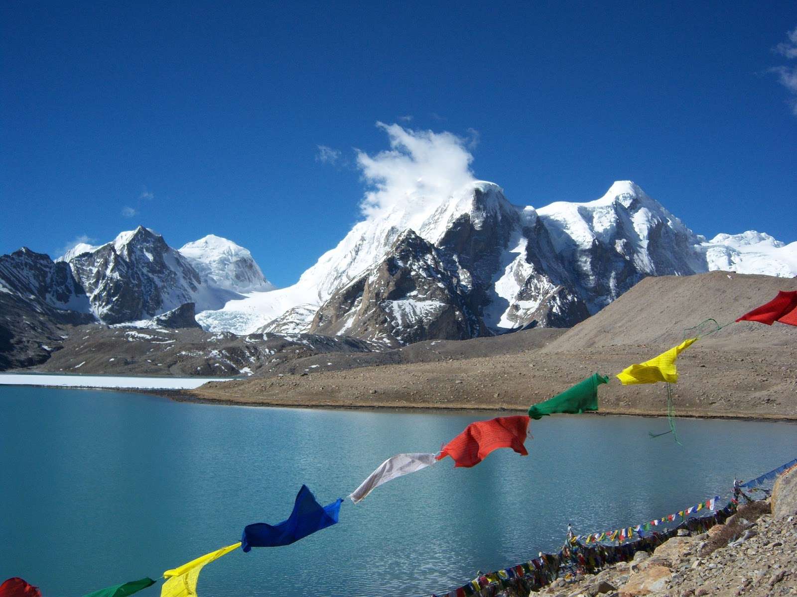 Gurudongmar Lake (174 Km from Gangtok)