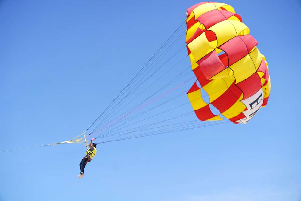 Land Parasailing at Satpura Adventure Club