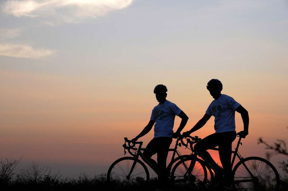 Cycling in Pachmarhi