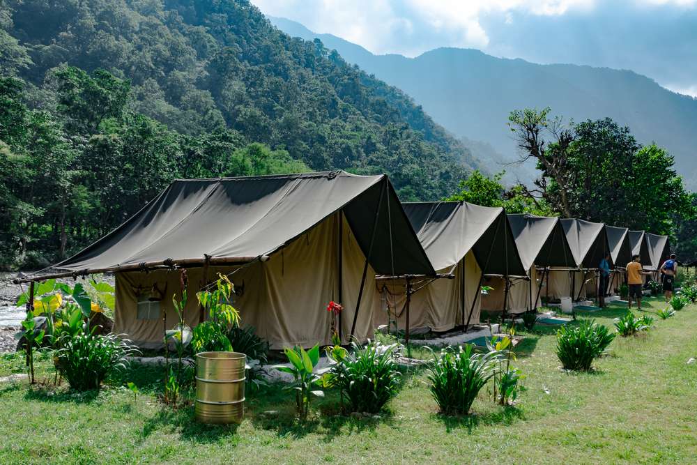 Camping at Kukru Jungle Camp
