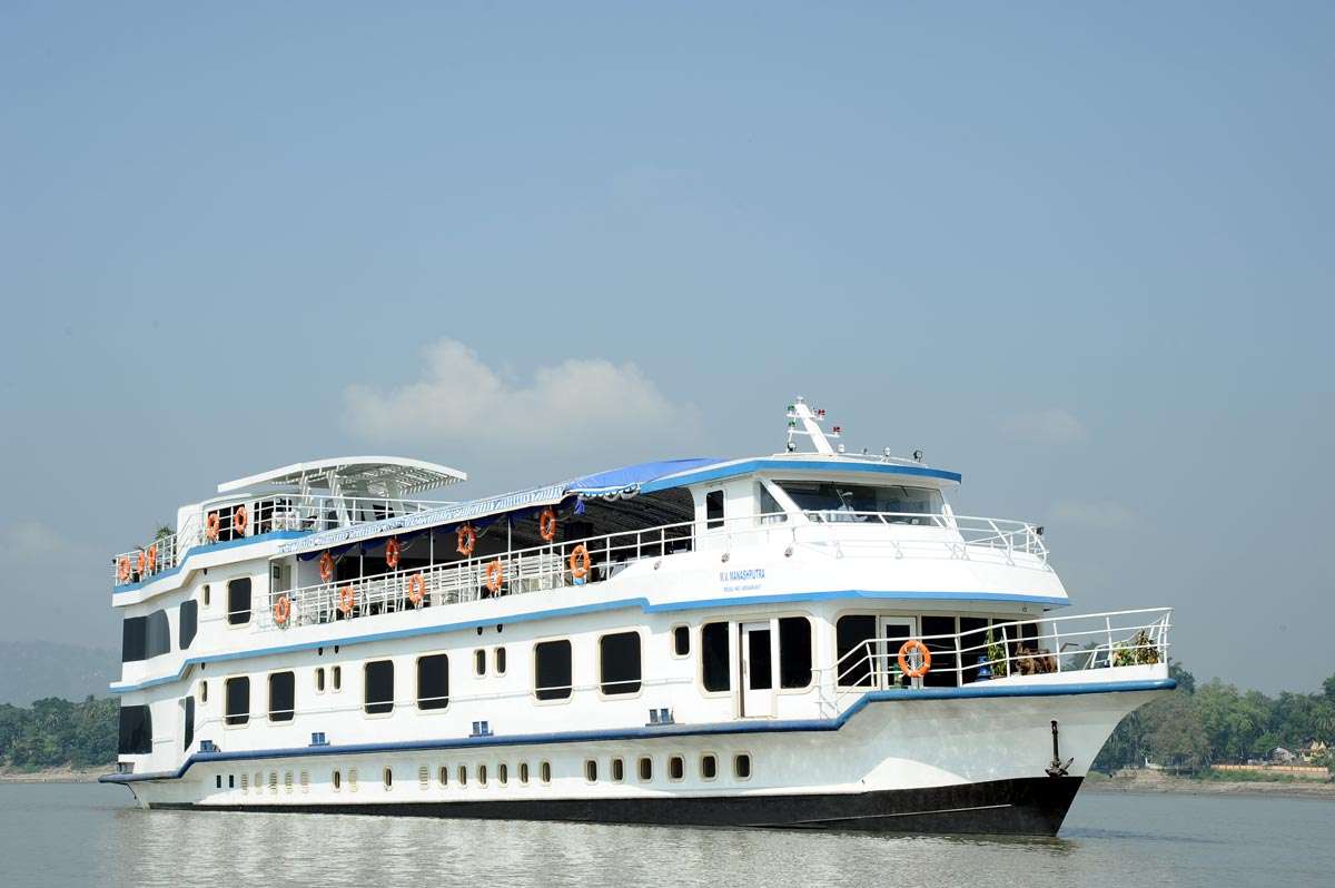 Cruise Away on the Brahmaputra River