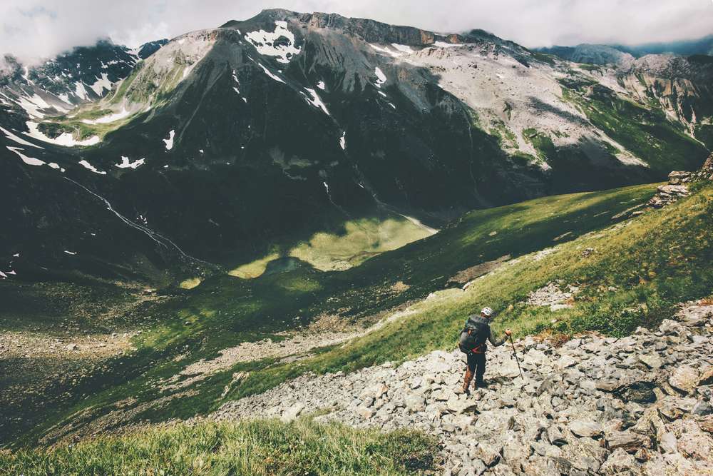 Trekking at David Scott’s trail
