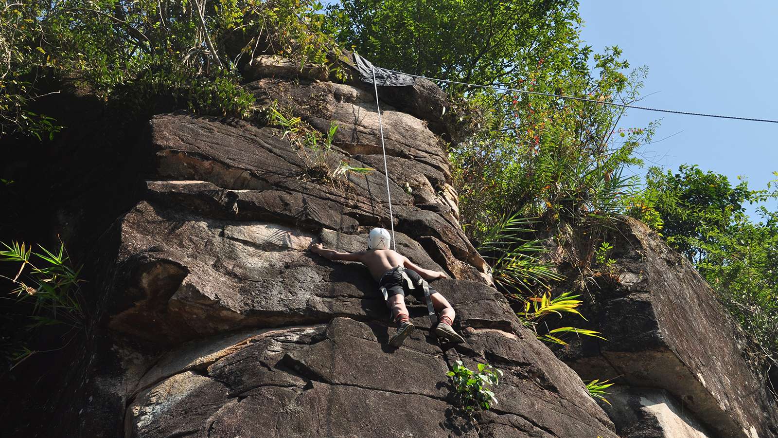Rock Climbing at Khasi Hills