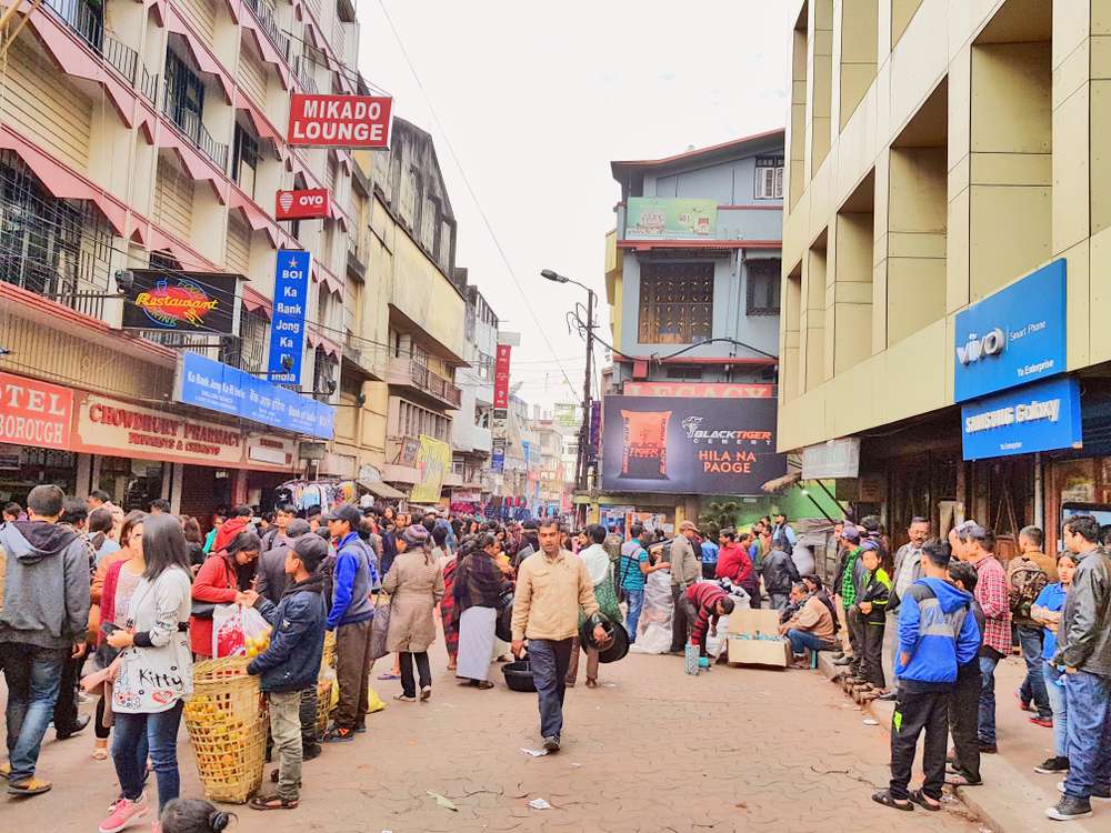 Shopping at Police Bazar