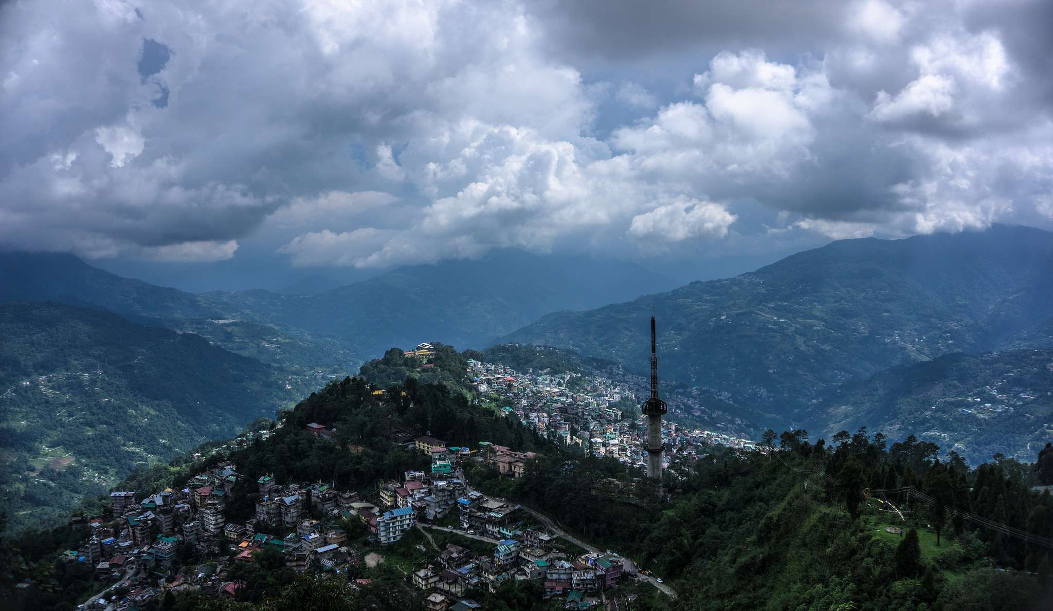 Gangtok in Monsoon