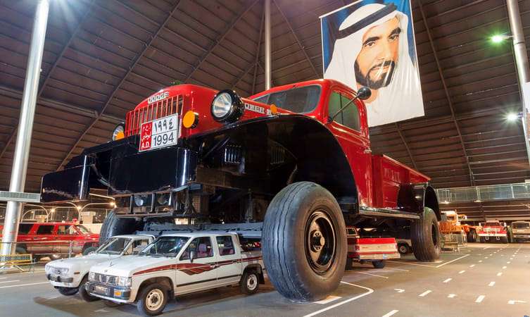 Visit Emirates National Auto Museum