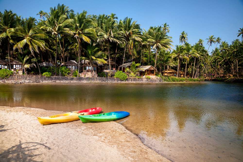 Kayaking in Goa's Baga Creek- Flat 38% Off