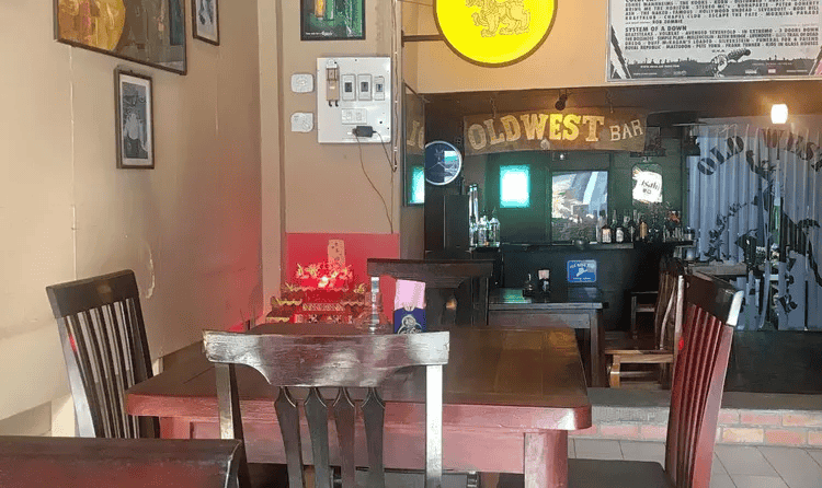 Have a Drink at Old West Bar