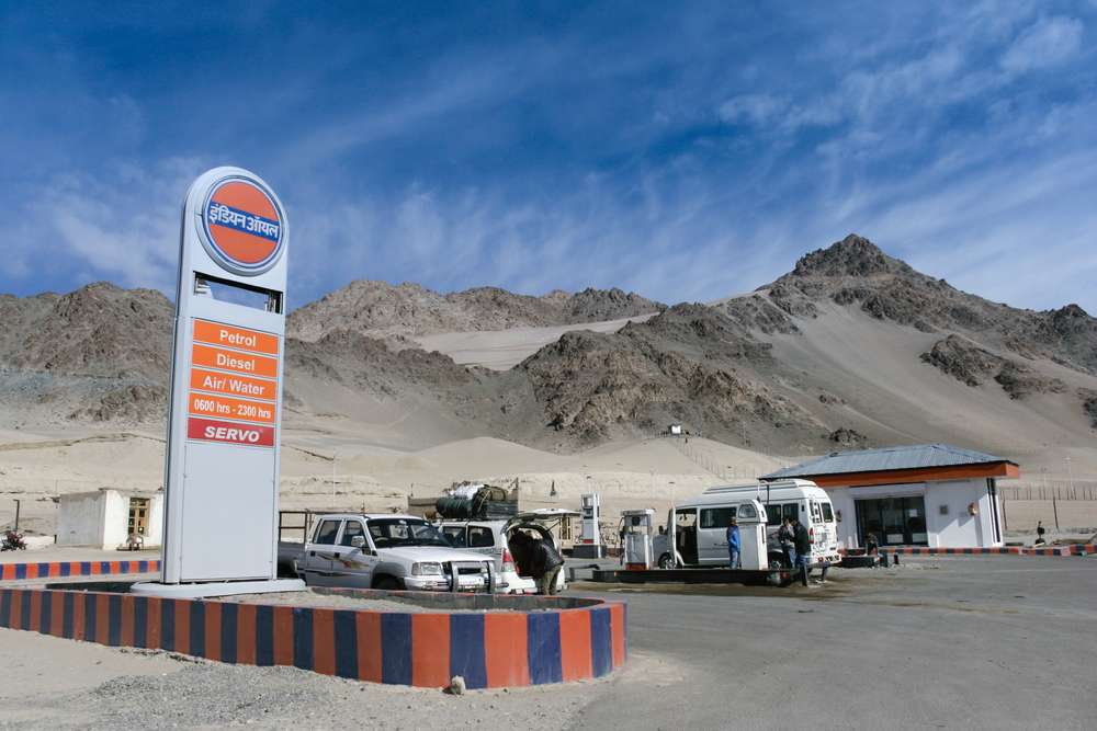 Petrol Pumps on Srinagar Leh Highway