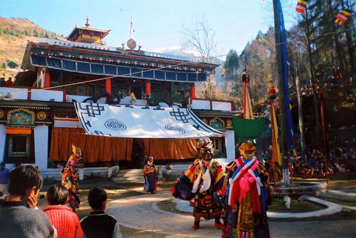 Mask Dance at Lachung Monastery