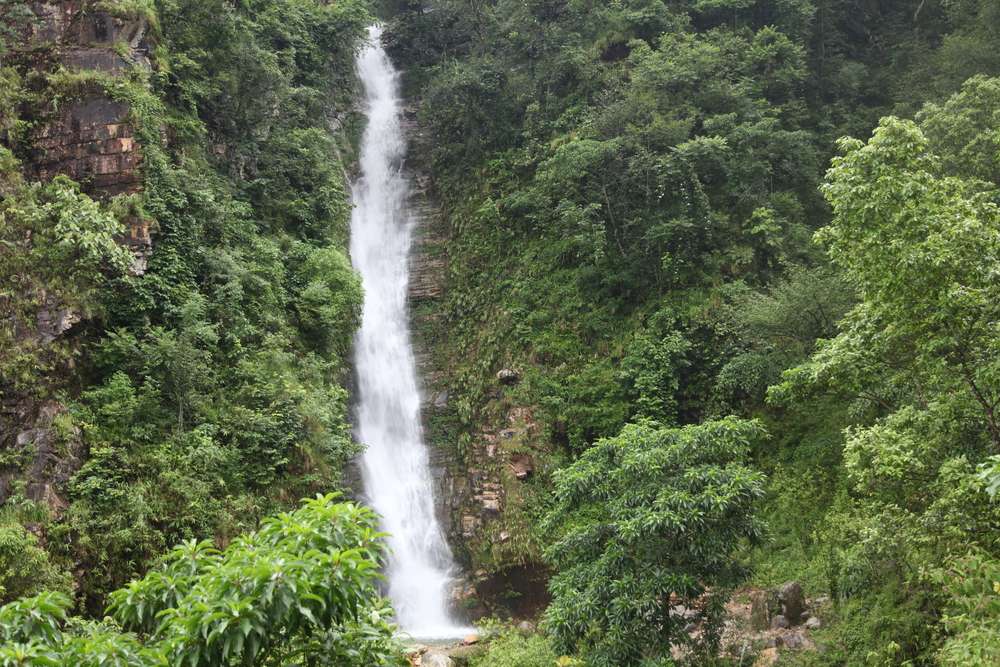Jana Waterfalls - 69. 6 km from Kasol