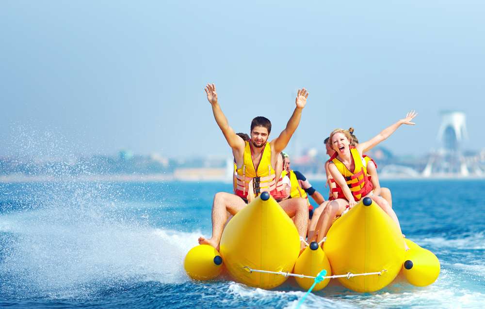 Enjoy Banana Boat Ride 