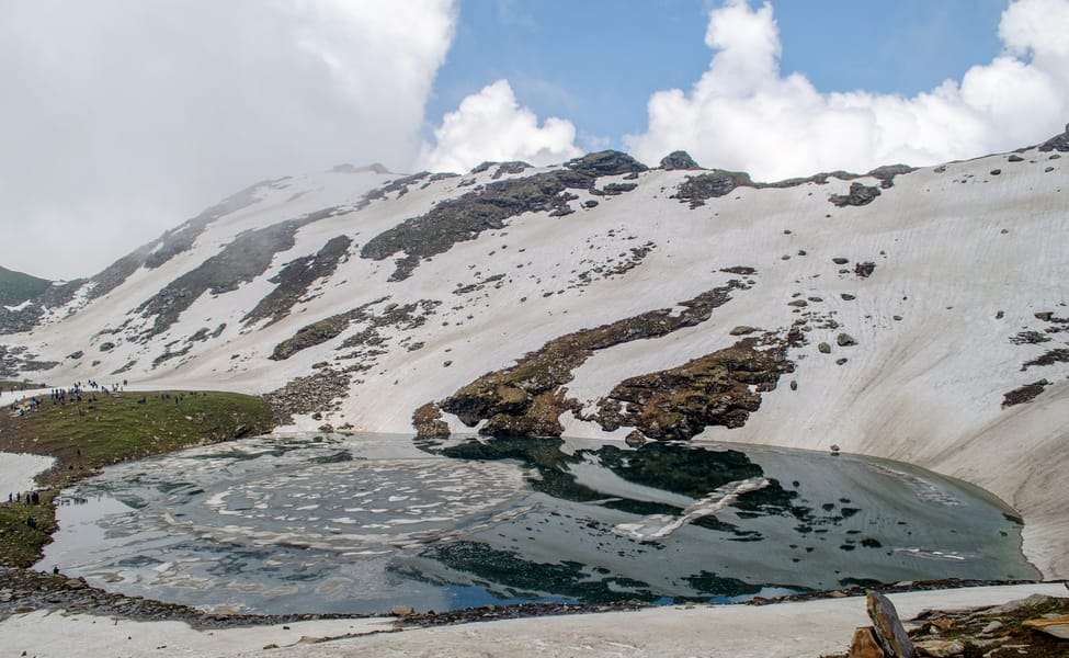 Walk to the Icy Meadows of Dhundi near Beas Kund