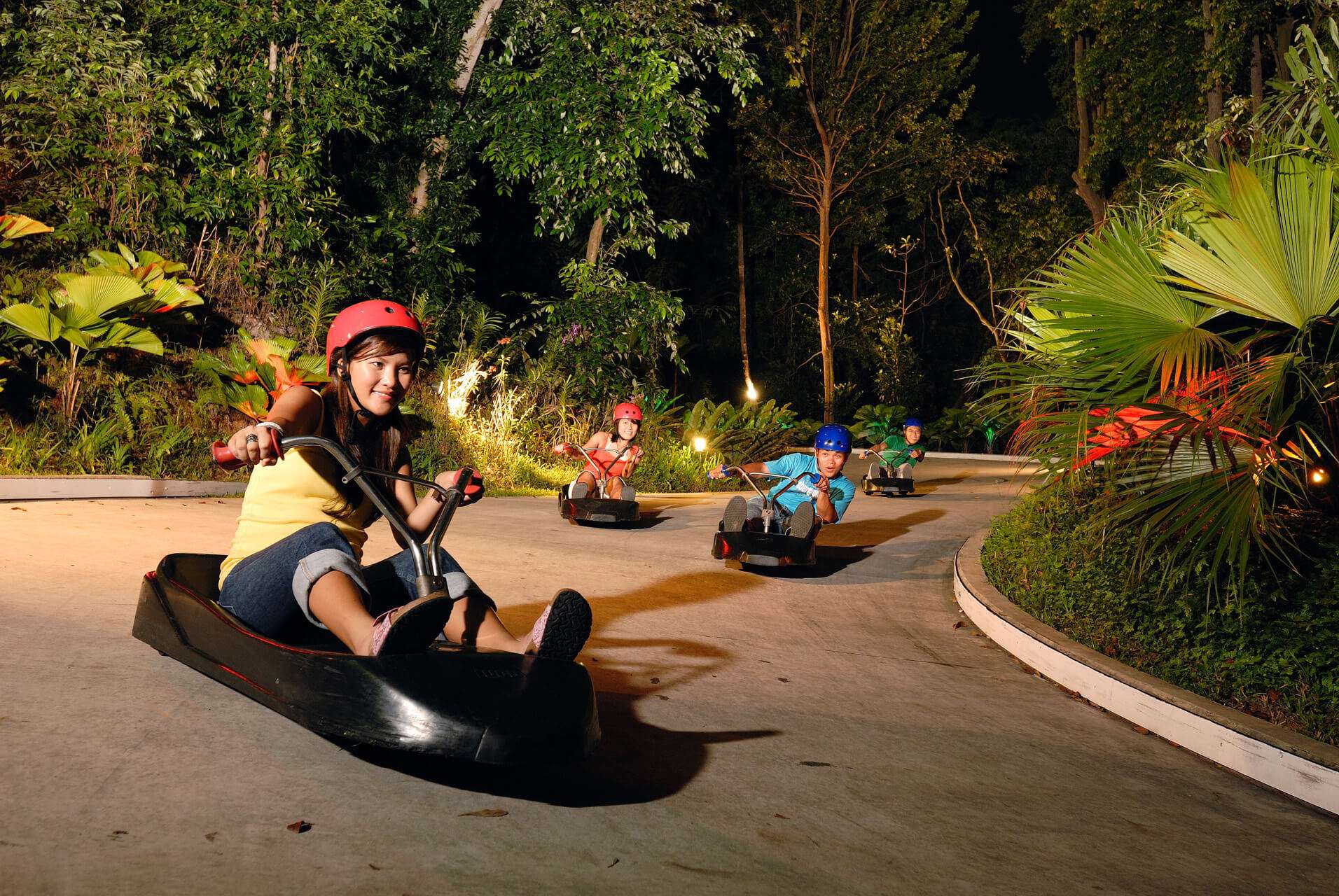 Visit Night Luge Sentosa