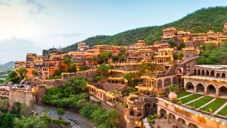 Neemrana Fort Palace  - 128 km from Delhi