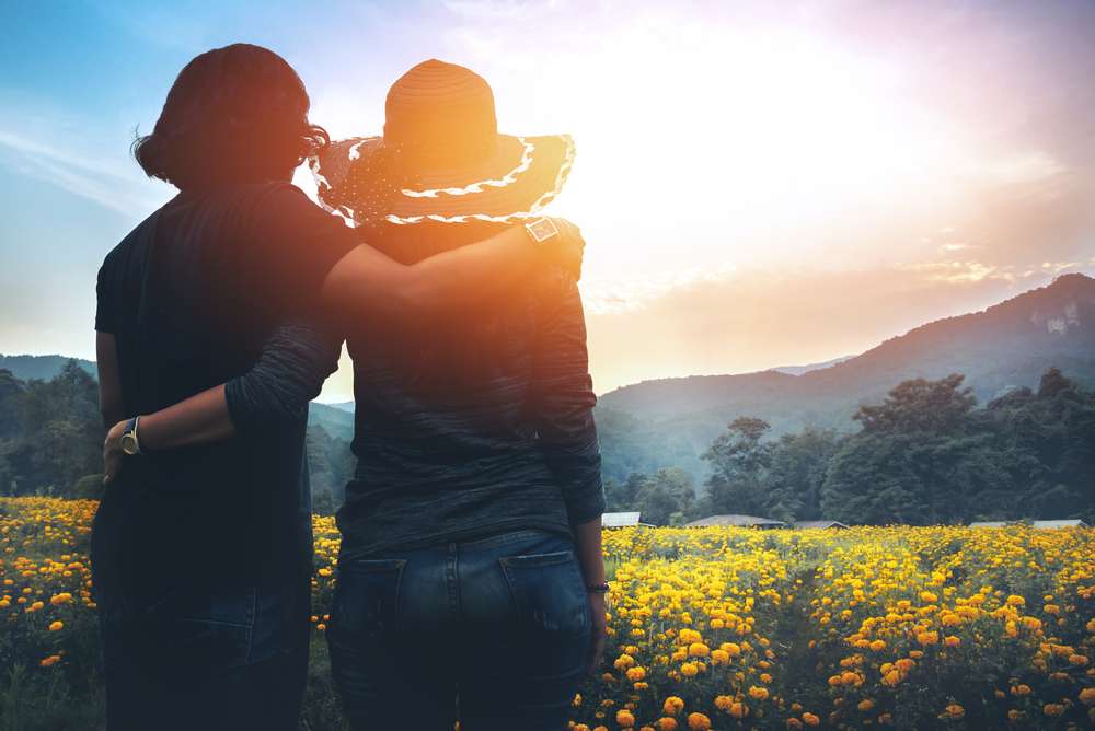 Walk through the Marigold Fields